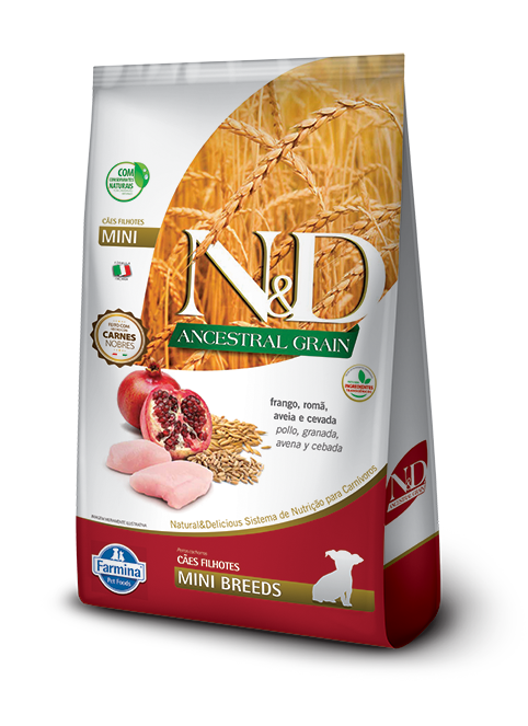 N&D Ancestral Grain Pollo & Granada Puppy Mini