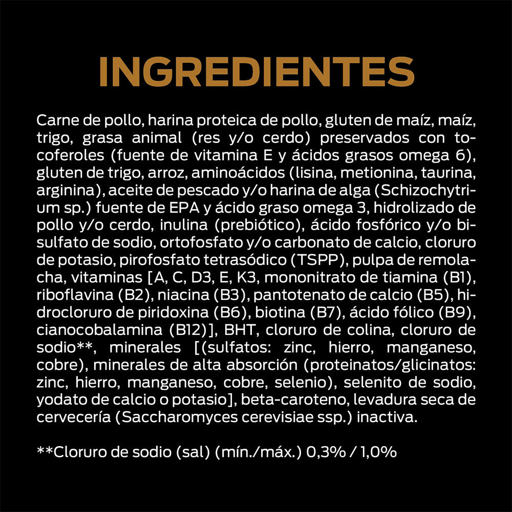Concentrado Purina Pro Plan Gato Adulto Mayor 7+ (Senior)