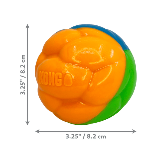 KONG Twist High Viz Ball