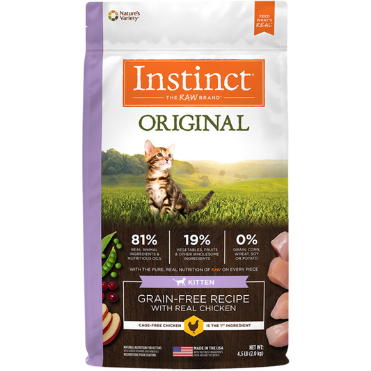 Instinct Original Kitten Chicken – Dry Cat Food