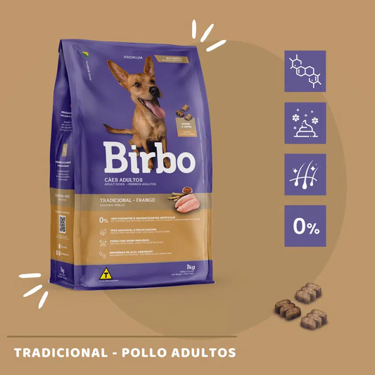 Birbo Tradicional Pollo – Perro Adulto 25 KG