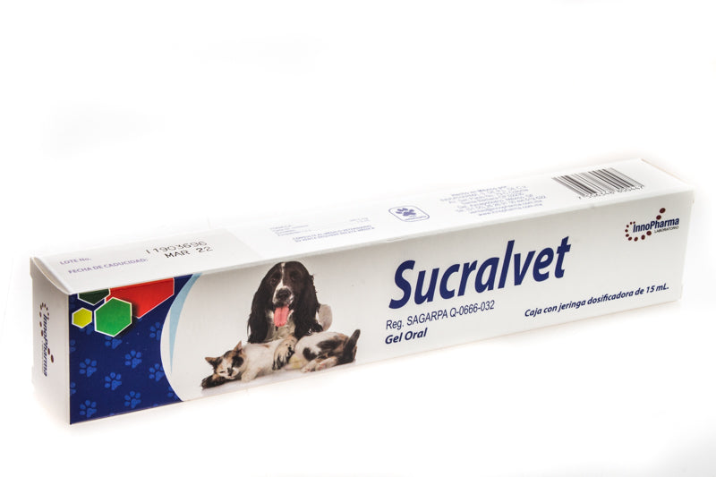 Sucralvet Gel Oral (Sucralfato) para Perros y Gatos