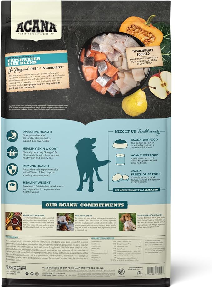 ACANA Freshwater Fish Blend para Perros