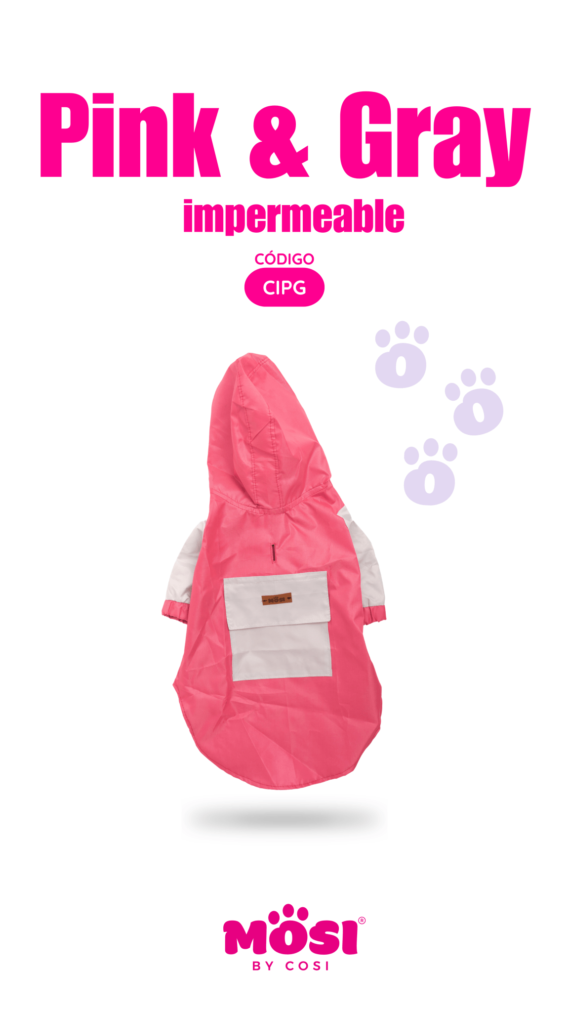 Chumpa impermeable para perritos – Mosi by Cosi - Pet Republic GTMosi by CosiS