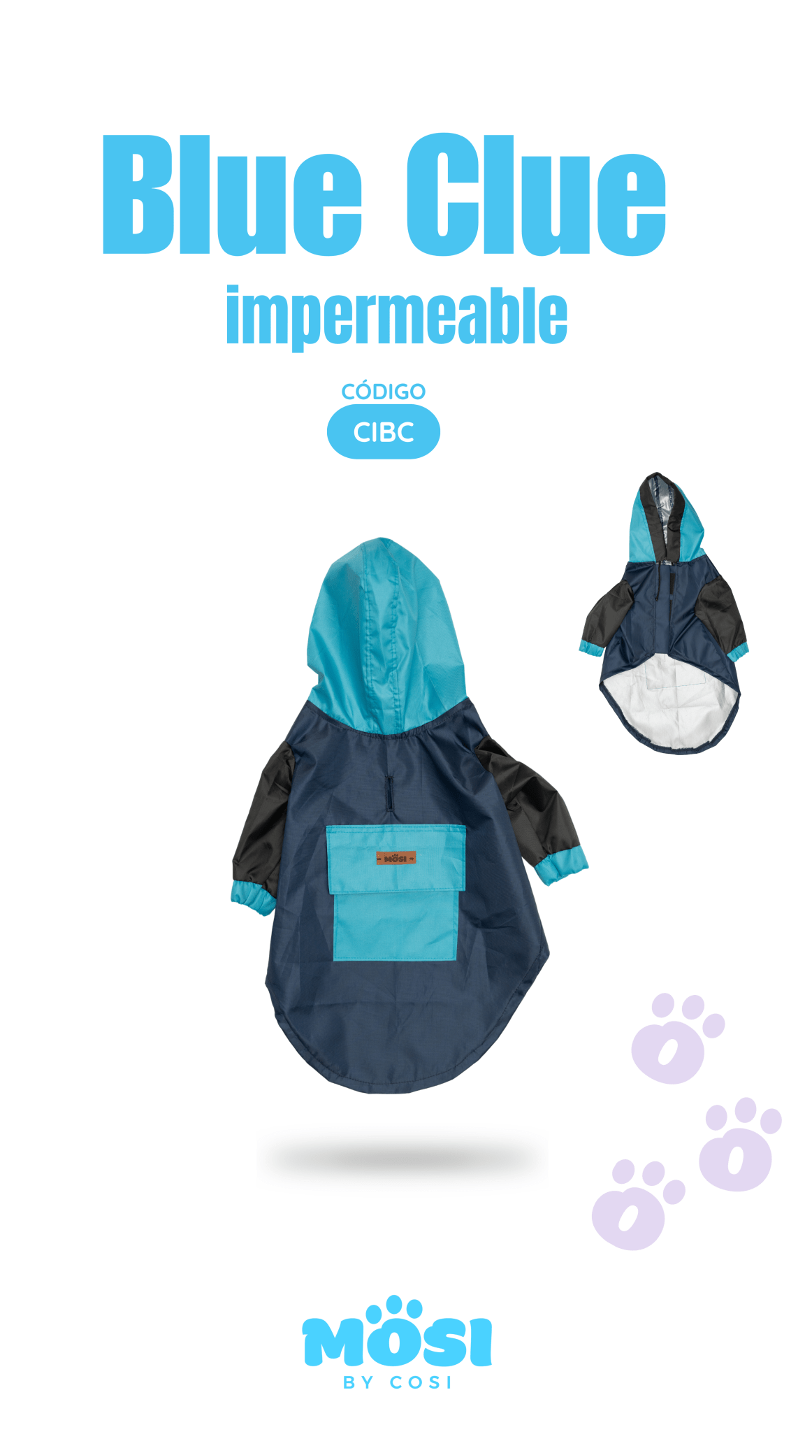 Chumpa impermeable para perritos – Mosi by Cosi - Pet Republic GTMosi by CosiS