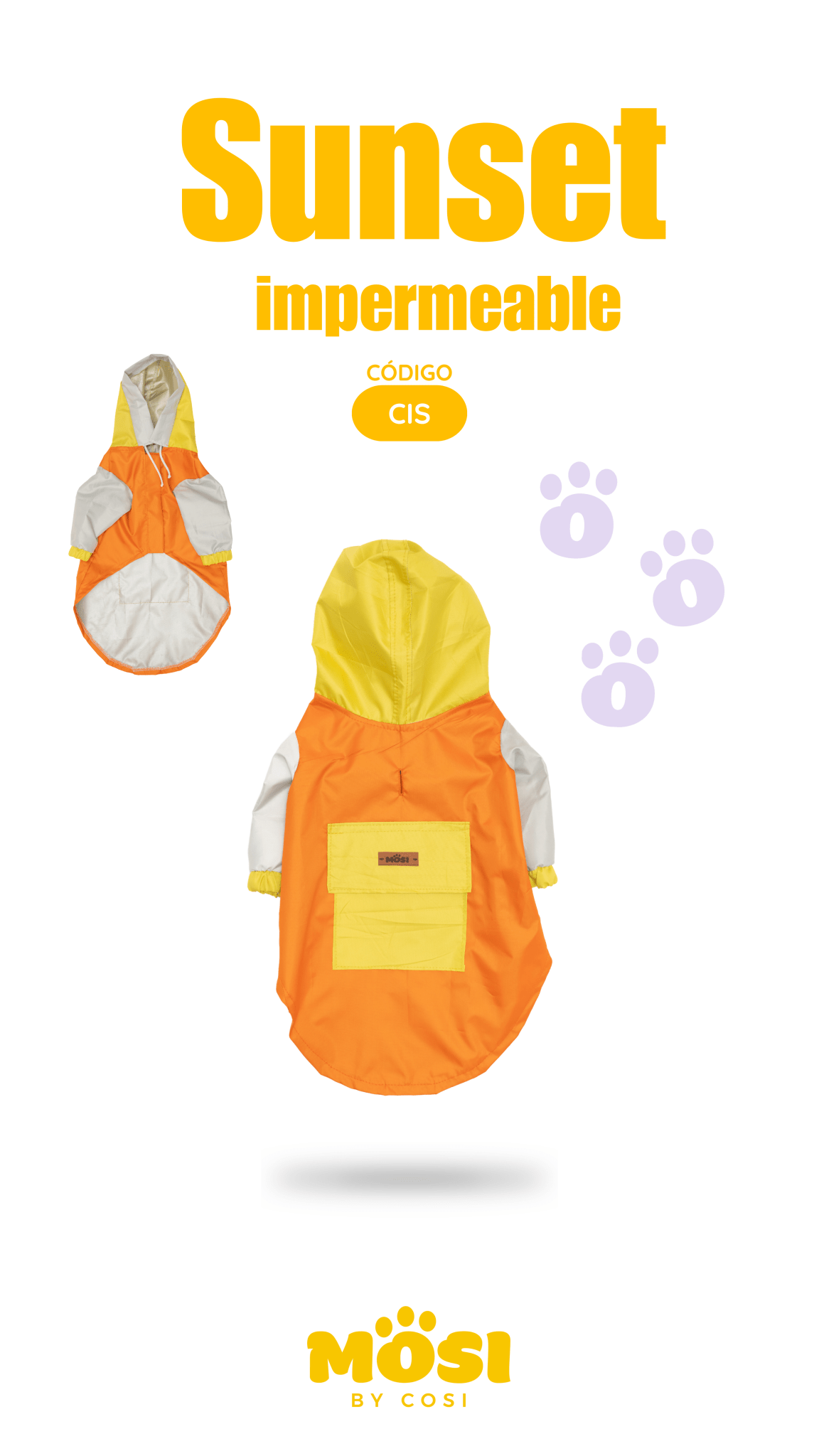 Chumpa impermeable para perritos – Mosi by Cosi - Pet Republic GTMosi by CosiS