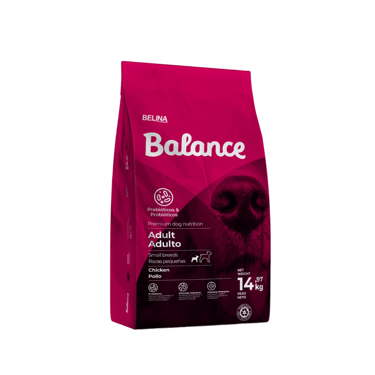 Concentrado Balance Adulto Raza Pequeña - Pet Republic GTBalance2 KG