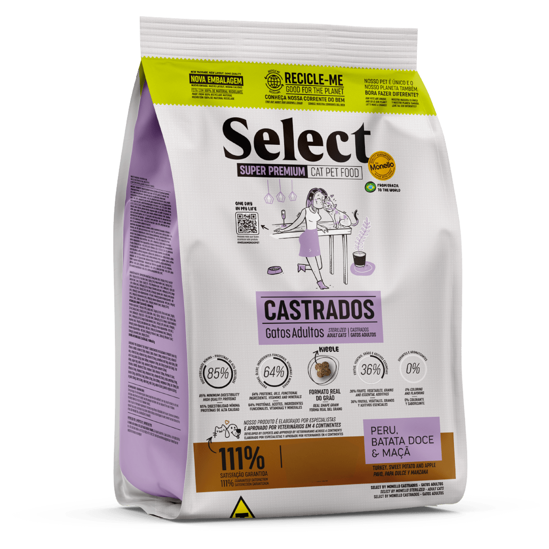 Concentrado Monello Select Gatos Castrados | Control de Peso Natural - Pet Republic GTMonello Select1.5 KG