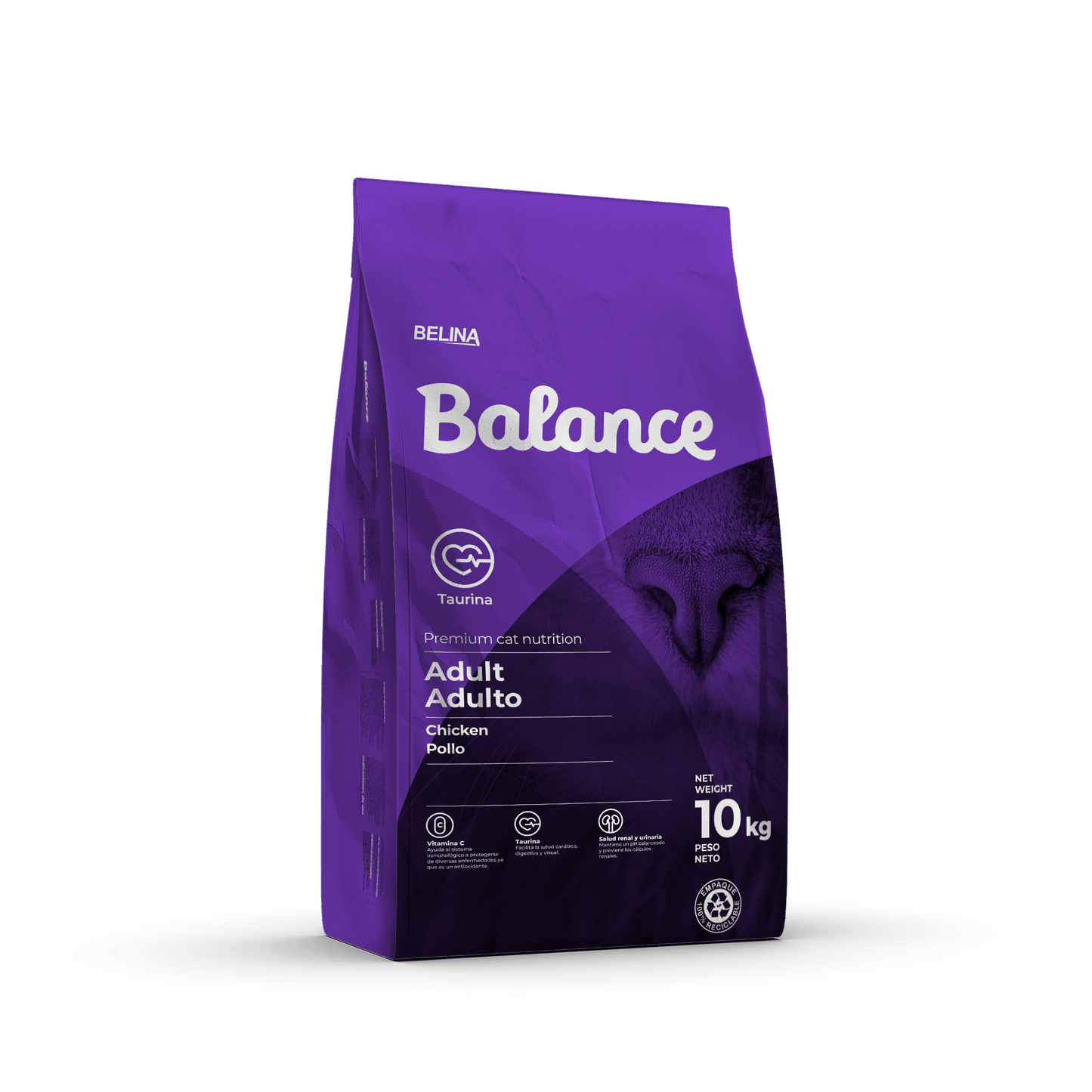 Concentrado Premium Balance Gato Adulto Sabor Pollo - Pet Republic GTBalance2 KG