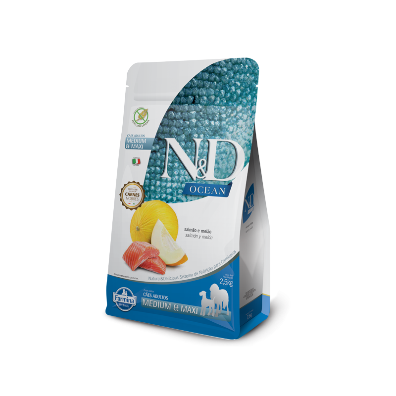 N&D Ocean Salmón & Melón Adult Medium & Maxi 10.1 kg