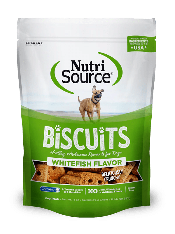 Grain Free Whitefish Biscuits Treat - PetRepublicGtNutrisource