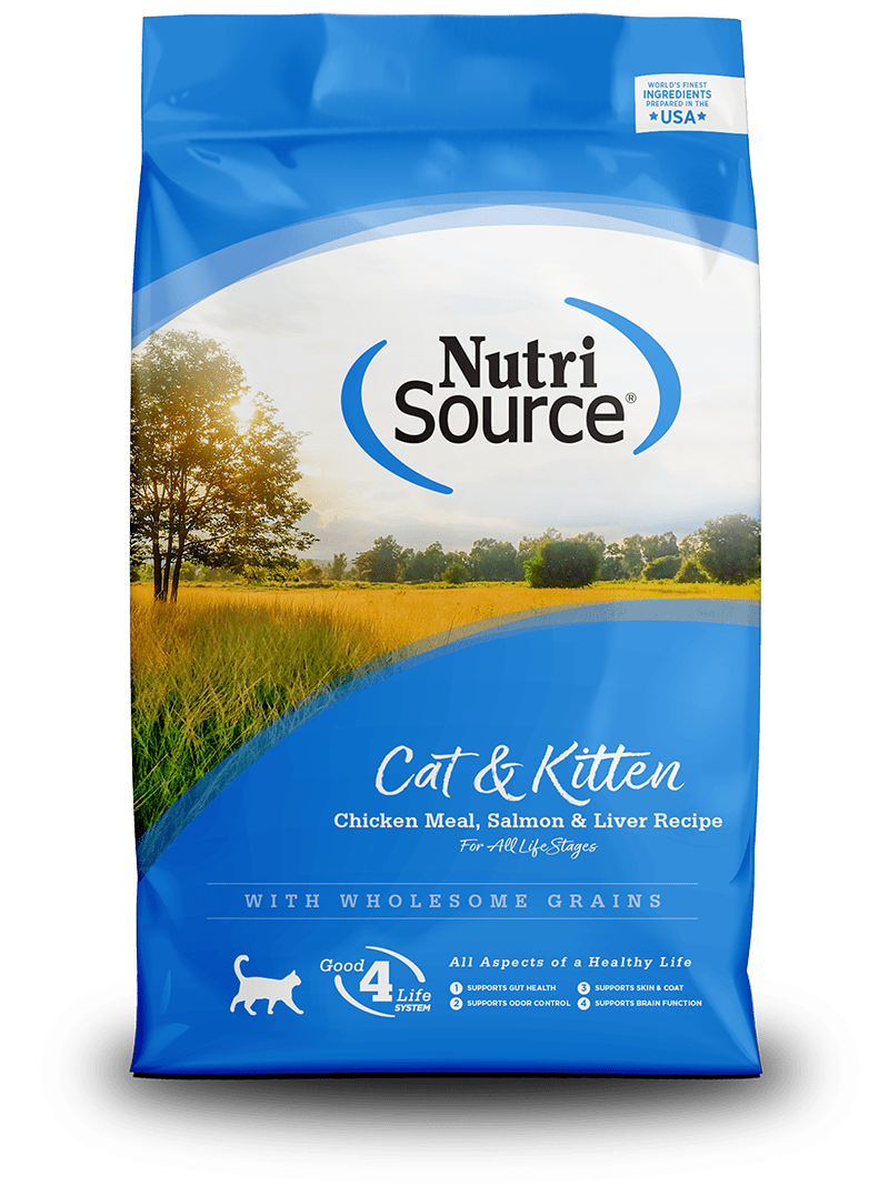Pollo, Salmón e Hígado para Gatos y Gatitos - PetRepublicGtNutrisource4 LB (32% - 19%)