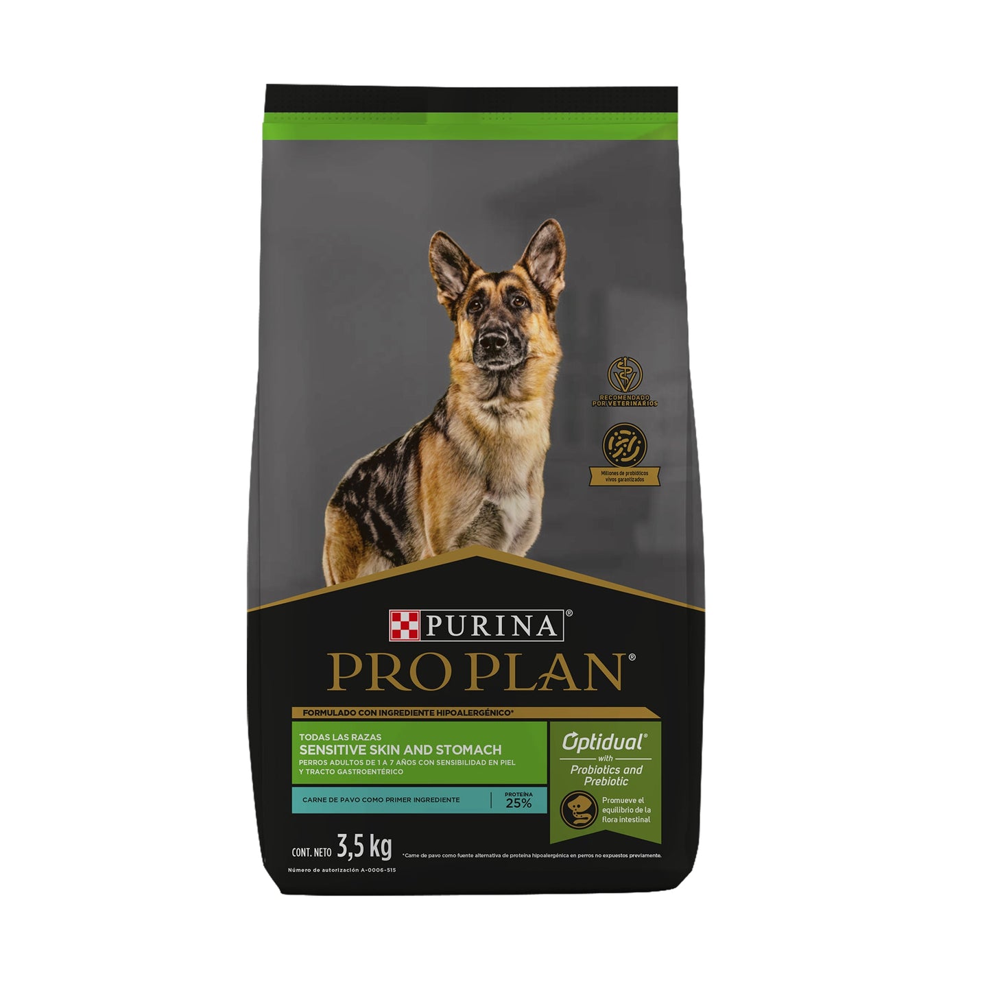 Pro Plan Adulto Estomago Sensible - PetRepublicGtPurina3.5 KG