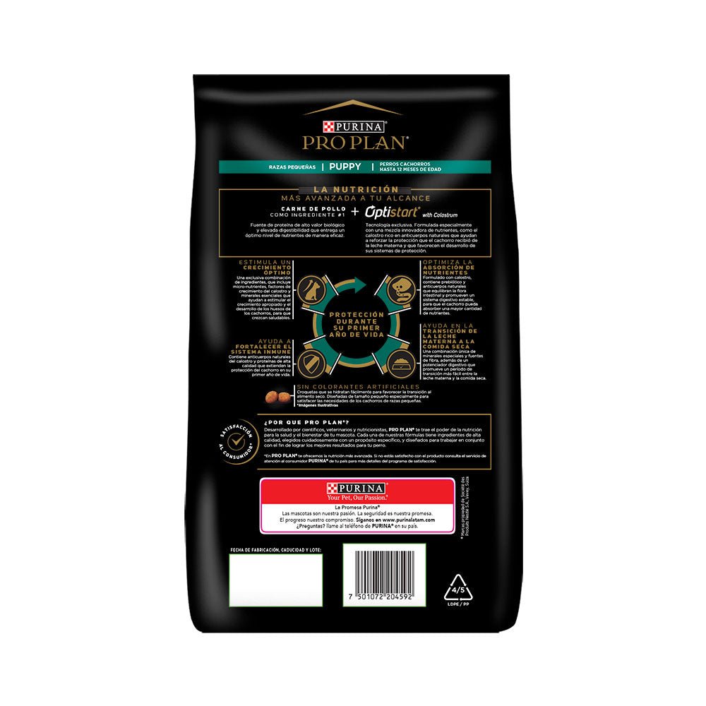 Pro Plan Cachorro Raza Pequeña - PetRepublicGtPurina7.5 KG