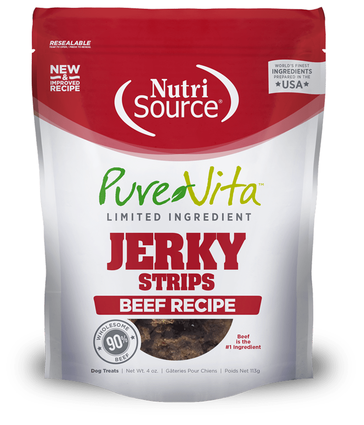 PureVita Jerky Strips Beef - PetRepublicGtNutrisource