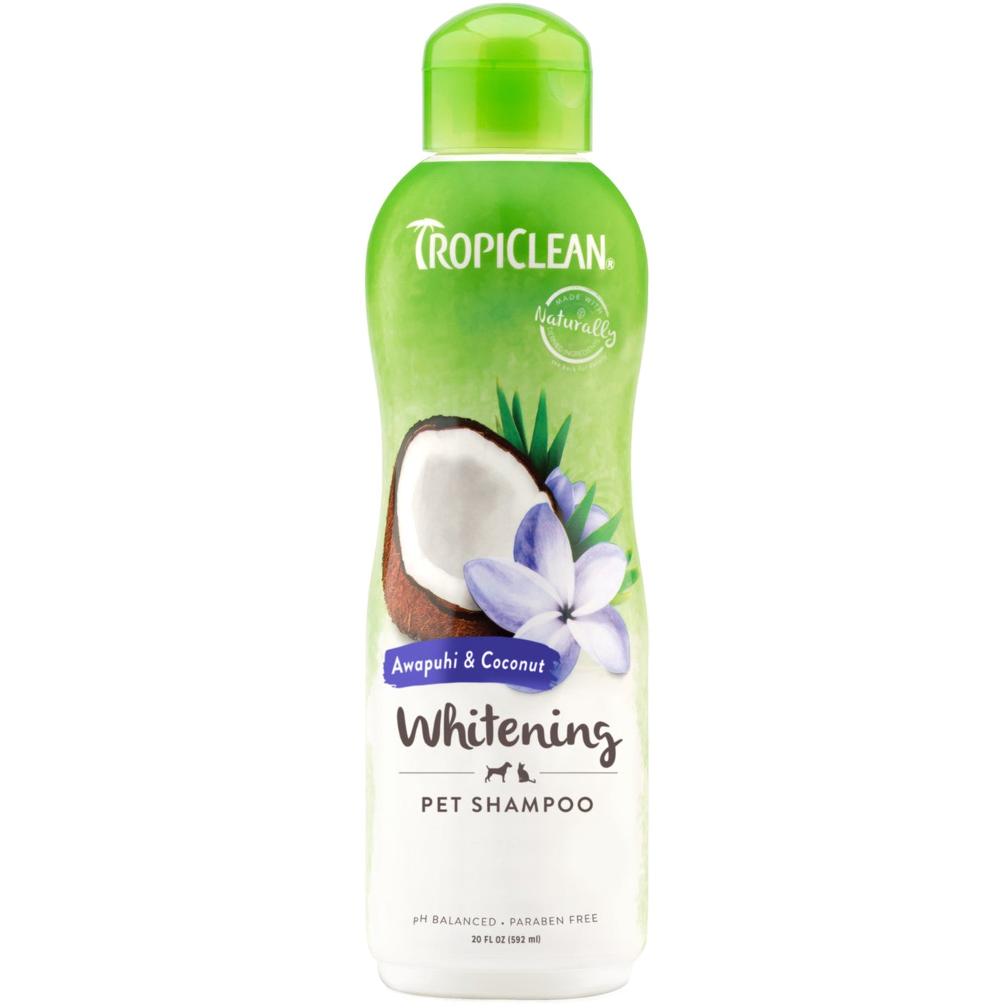 TropiClean Shampoo Natural Whitening (Blanqueador) – Perros & Gatos - Pet Republic GTTropiClean