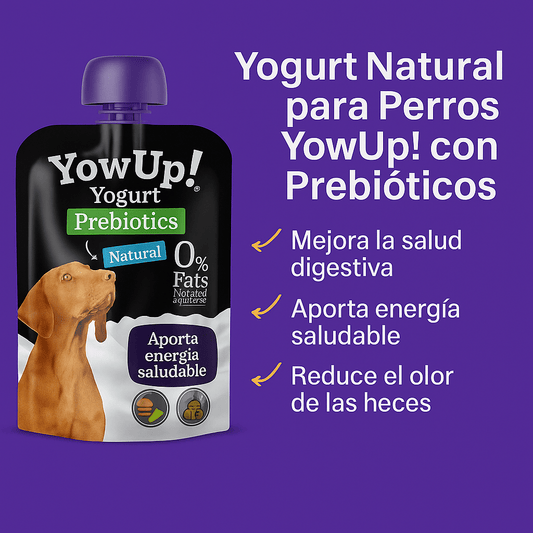 Yogurt Natural para Perros YowUp! con Prebióticos – Snack Saludable 115g - PetRepublicGtYowUp!