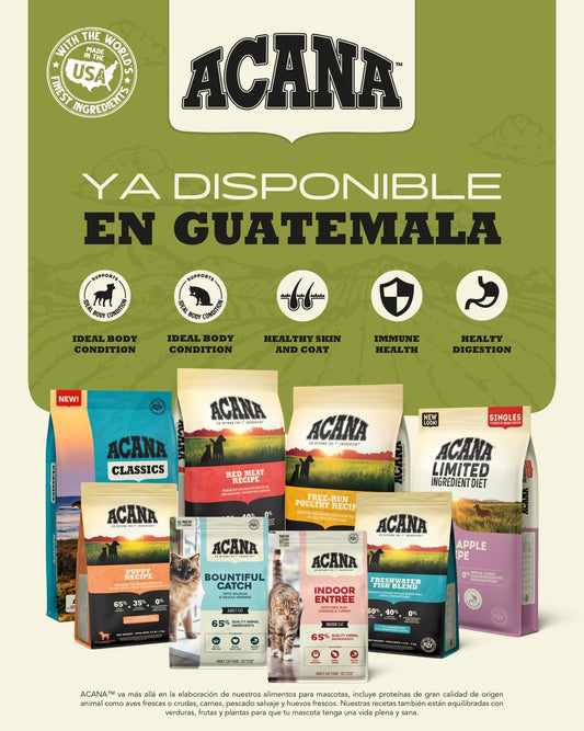ACANA regresa a Guatemala: alimento premium para una nueva generación de pet lovers