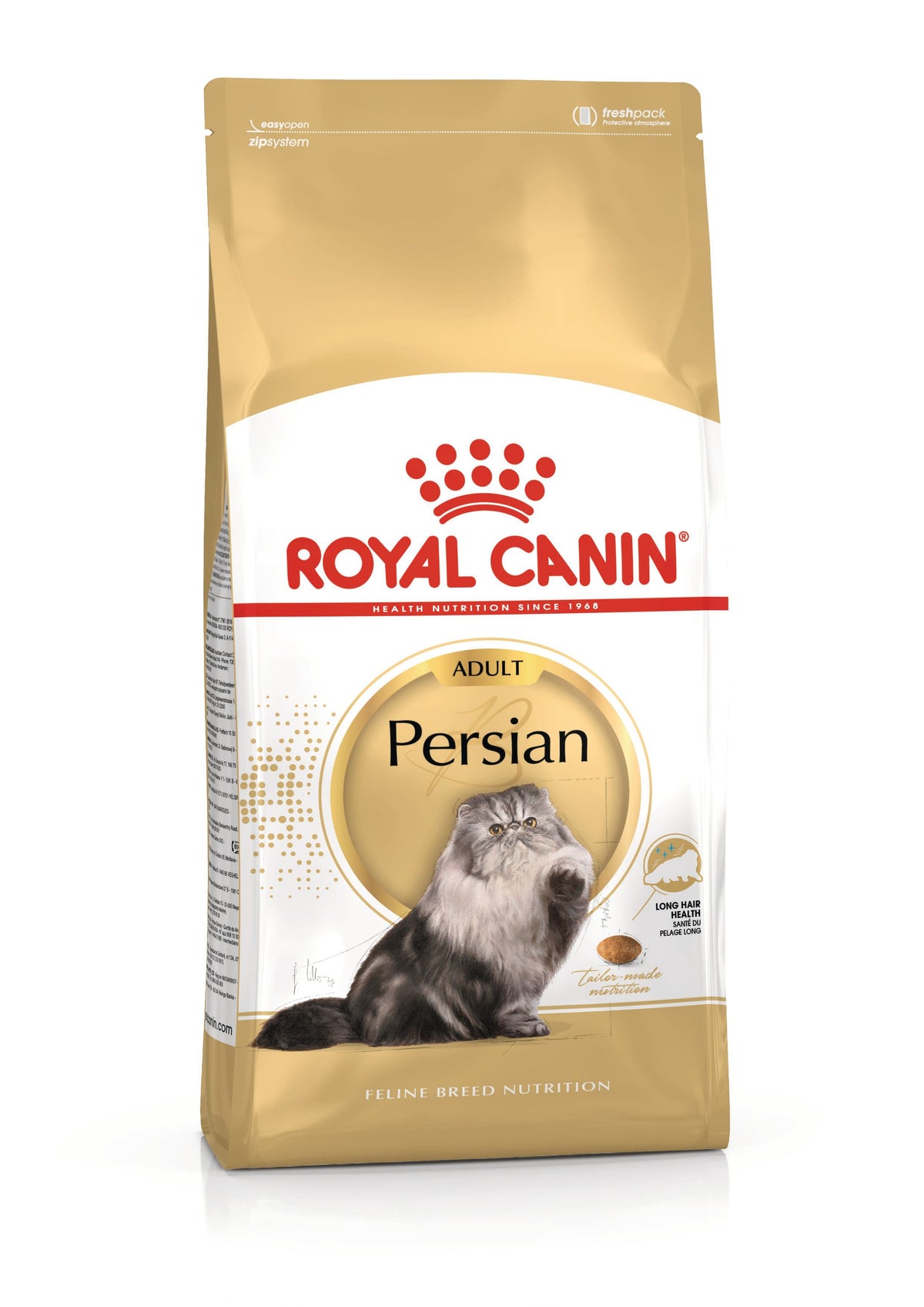 Bolsa de Royal Canin Persian Adult alimento seco para gatos persas adultos, vista frontal