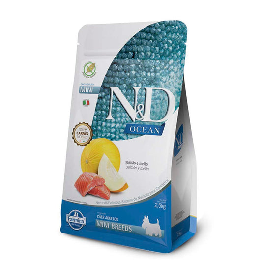 N&D Ocean Salmón & Melón Adult Mini 2.5 kg
