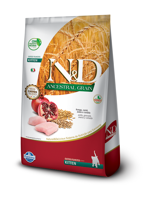 N&D Ancestral Grain Pollo & Granada Kitten 1.5KG