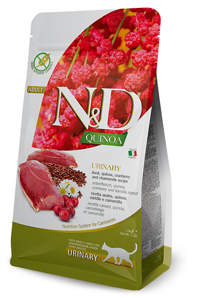 N&D Quinoa Urinary Pato Adulto Feline