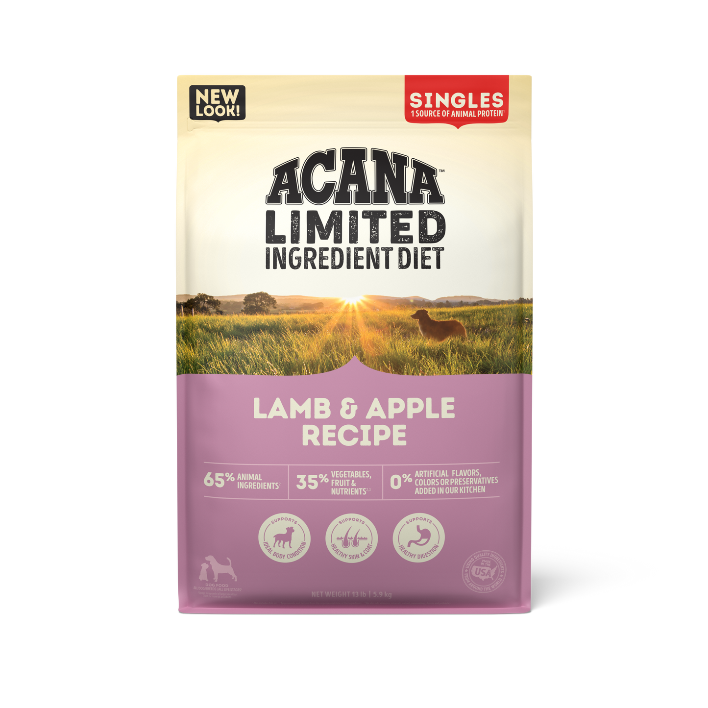 ACANA Singles Lamb & Apple Recipe para Perros