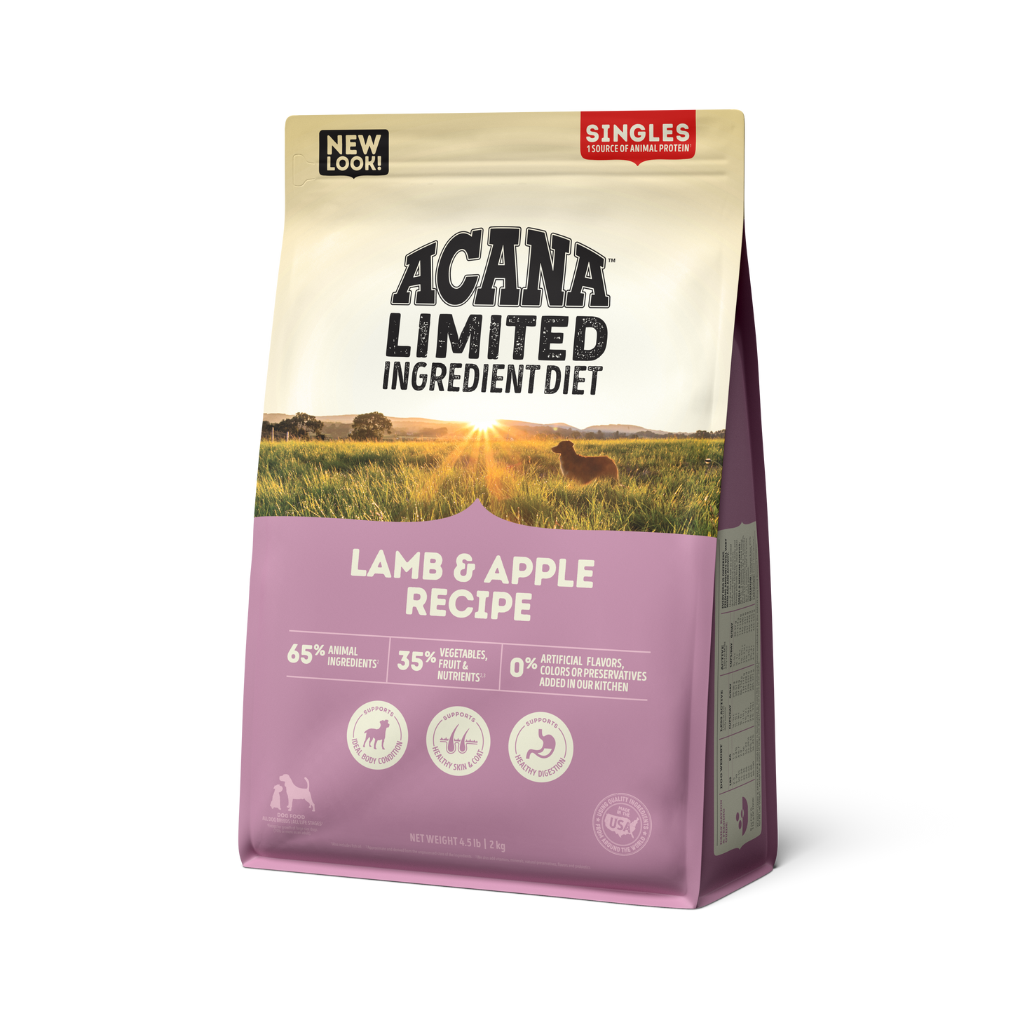 ACANA Singles Lamb & Apple Recipe para Perros