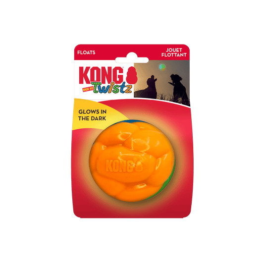 KONG Twist High Viz Ball