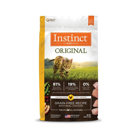 Instinct Original Grain-Free Chicken Cat – 5 lb