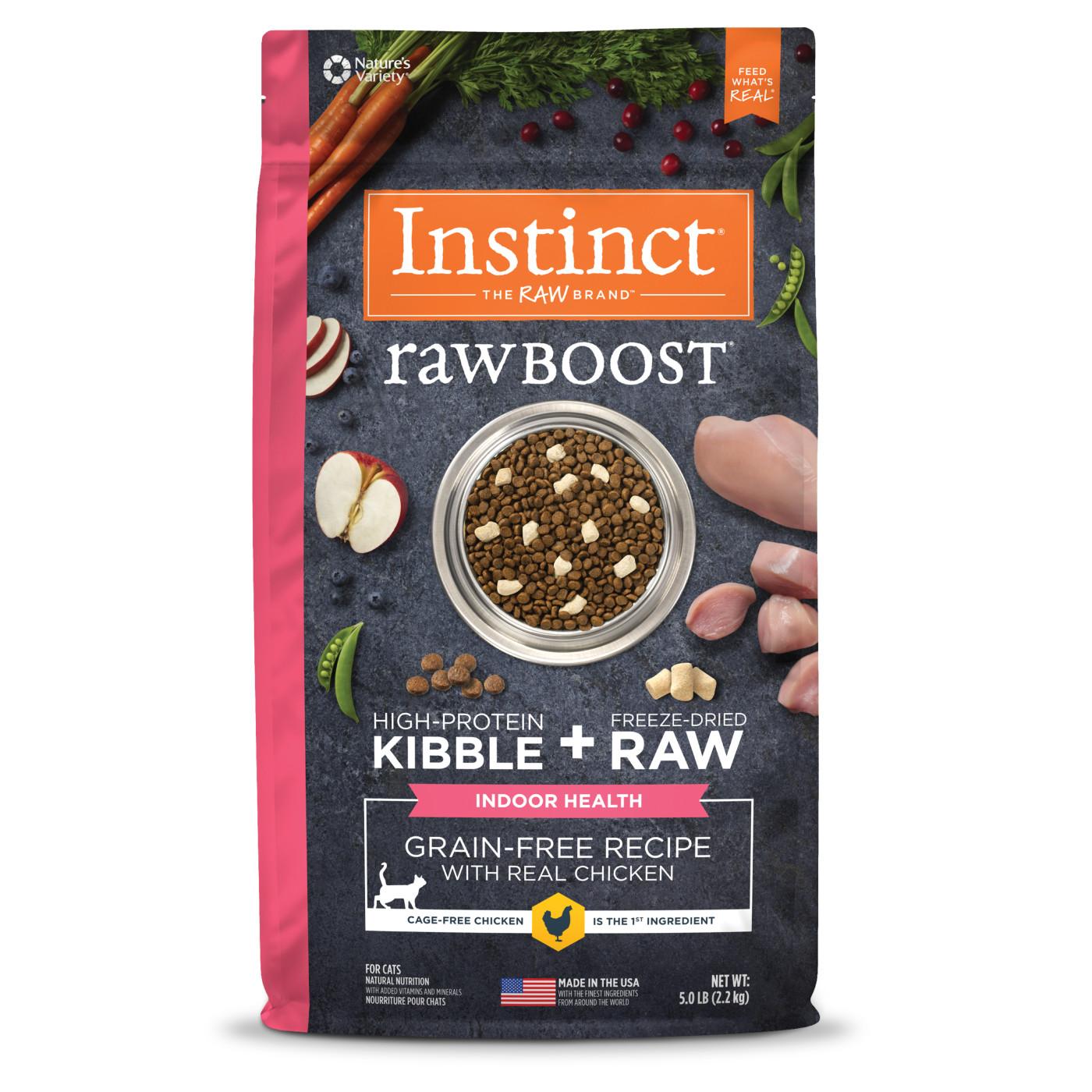 Instinct Raw Boost Indoor Health Chicken Cat – 5 lb