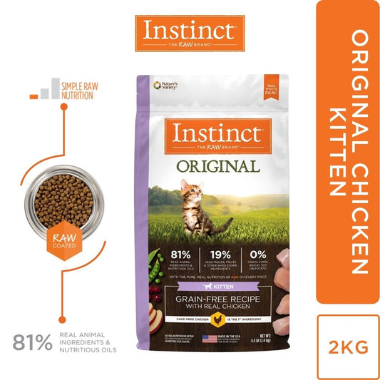 Instinct Original Kitten Chicken – Dry Cat Food