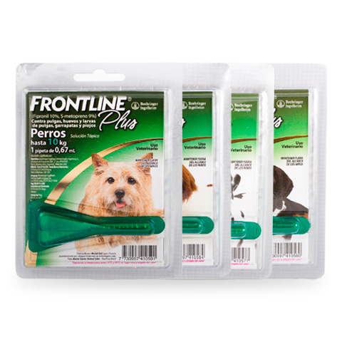 PIPETA ANTIPULGAS FRONTLINE PLUS
