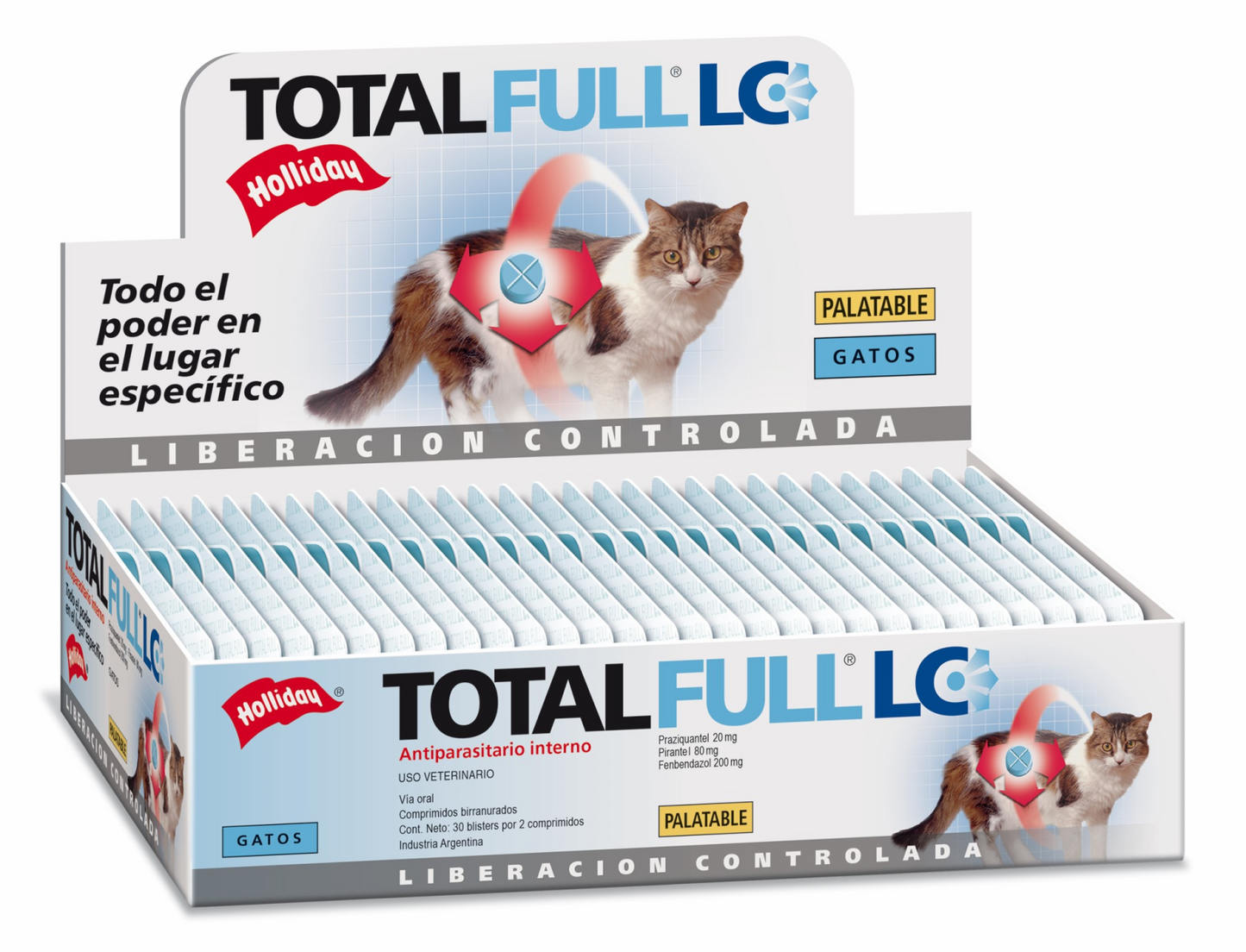 Desparasitante Total Full LC – Gatos (2 Tabs)