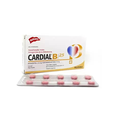Cardial B 2.5 – Vasodilatador para Perros