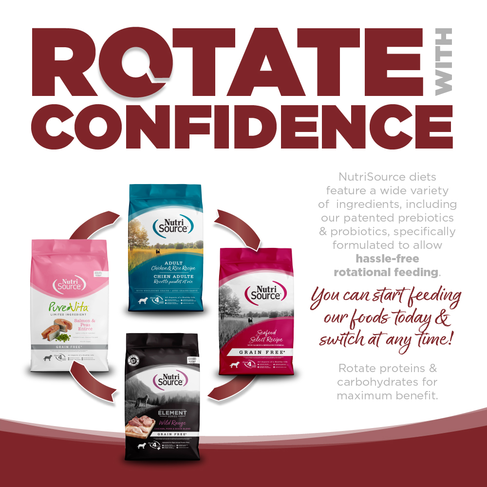 NutriSource Pure Vita Beef & Kale Entrée - Perro