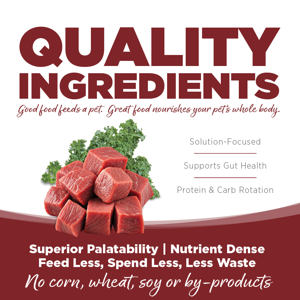 NutriSource Pure Vita Beef & Kale Entrée - Perro
