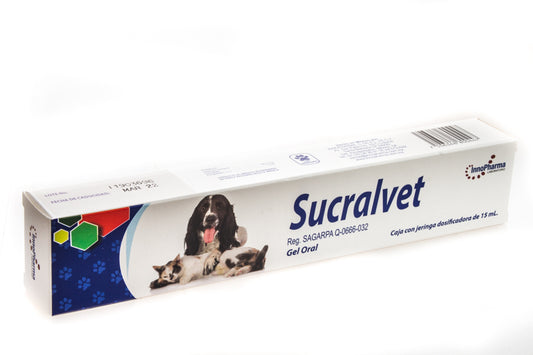 Sucralvet Gel Oral (Sucralfato) para Perros y Gatos