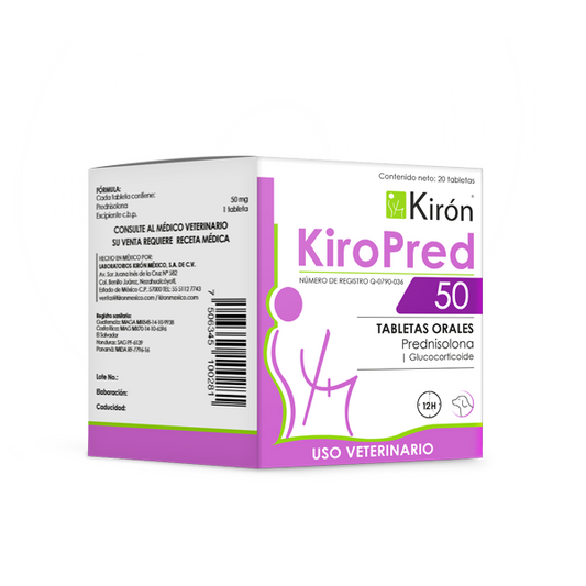 KiroPred 50 Glucocorticoide para Perros