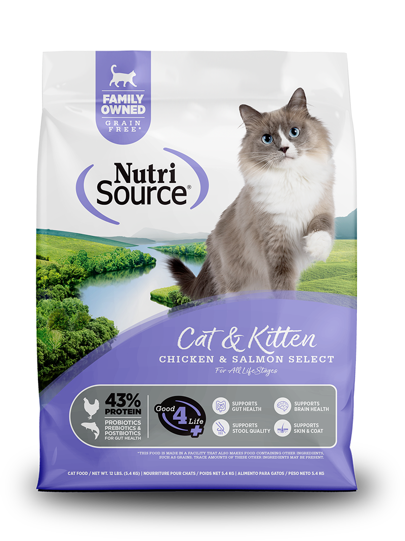 NutriSource Cat & Kitten Chicken and Salmon Select GF - Gato