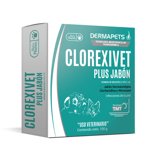 Clorexivet Plus Jabón Dermatológico 100 g