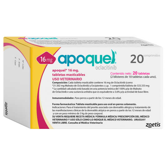 Apoquel Masticable 16 mg - Perros