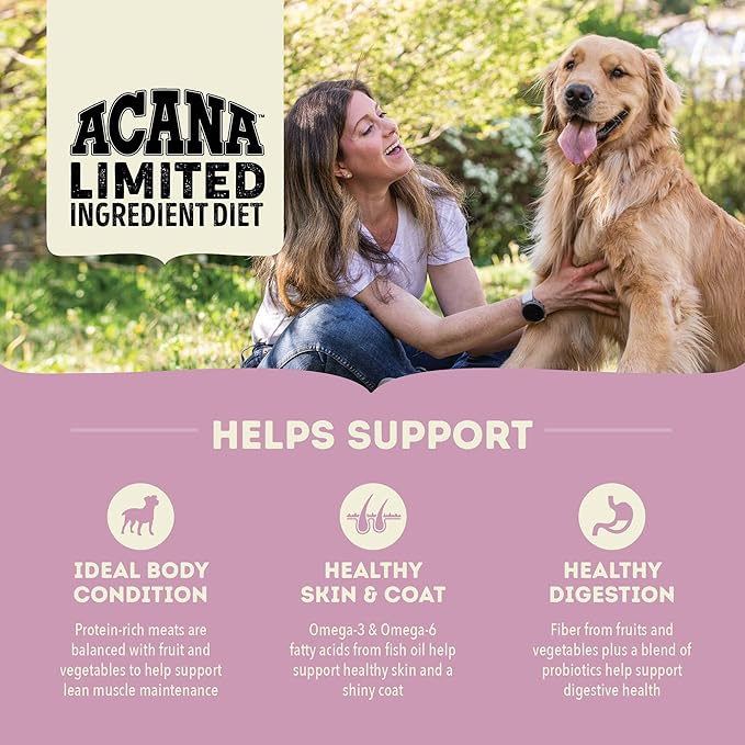 ACANA Singles Lamb & Apple Recipe para Perros