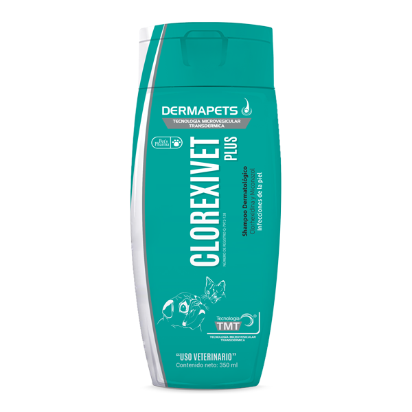 Dermapets Clorexivet Plus Shampoo con Clorhexidina 350 ml