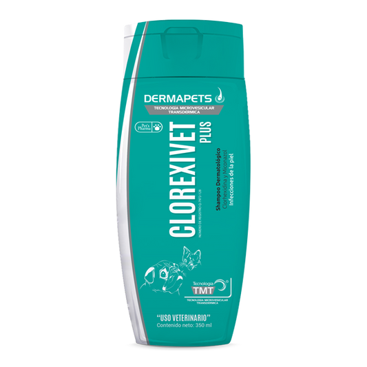 Dermapets Clorexivet Plus Shampoo con Clorhexidina 350 ml