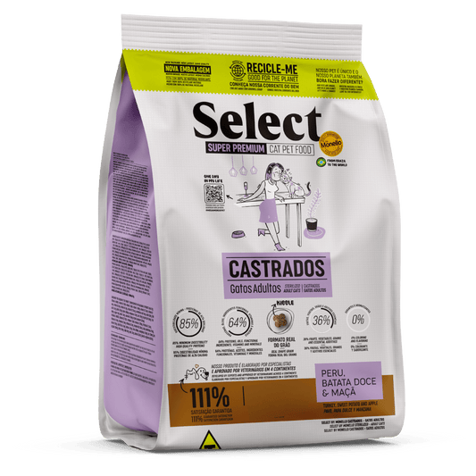 Concentrado Monello Select Gatos Castrados | Control de Peso Natural - Pet Republic GTMonello Select1.5 KG