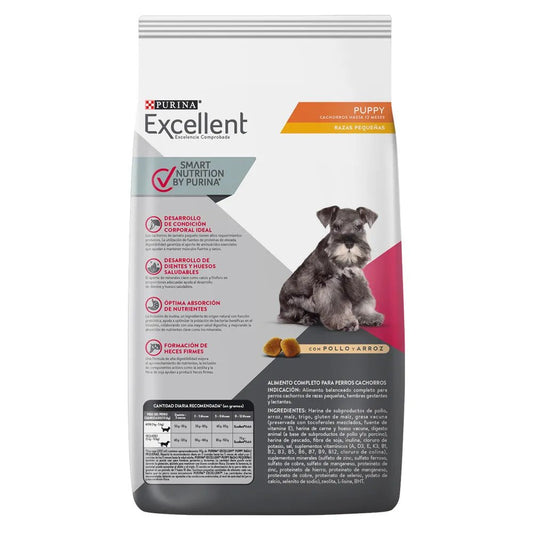 Concentrado Purina® Excellent® Cachorro Razas Pequeñas - Pet Republic GTPurina
