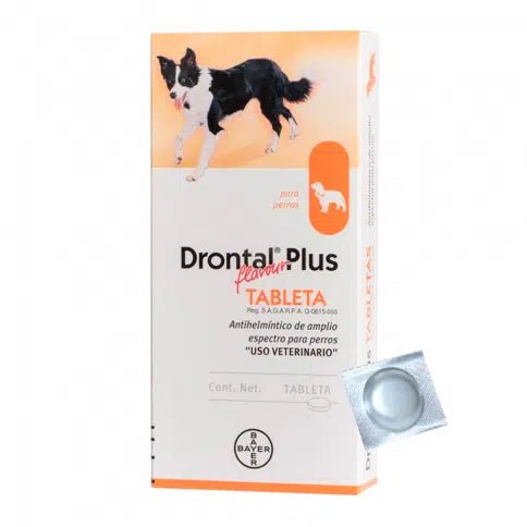 Desparasitante Drontal Plus Saborizado 10kg - PetRepublicGtElancoUnidad