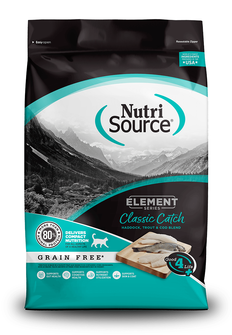 Element Series – Pesca Classica - Eglefino, Trucha y Bacalao 4lb - PetRepublicGtNutrisource