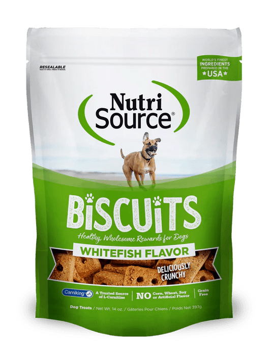 Grain Free Whitefish Biscuits Treat - PetRepublicGtNutrisource